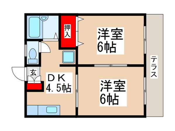 ラ・アレグリ－アの物件間取画像